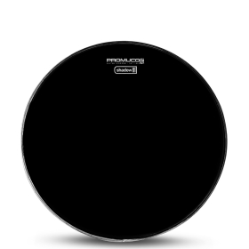 Promuco Shadow Drumhead Black Tom/Snare 13"