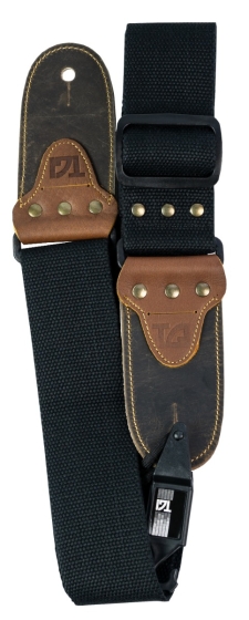 TGI Guitar Strap Woven Premium - Black