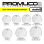 Promuco Studio Drumhead Clear Bass Drum 20"