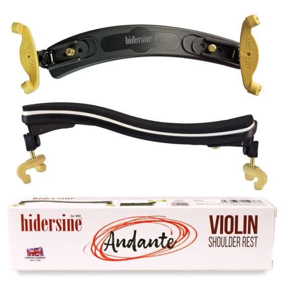 Hidersine ANDANTE Shoulder Rest - Violin 1/4 - 1/8 - 1/16